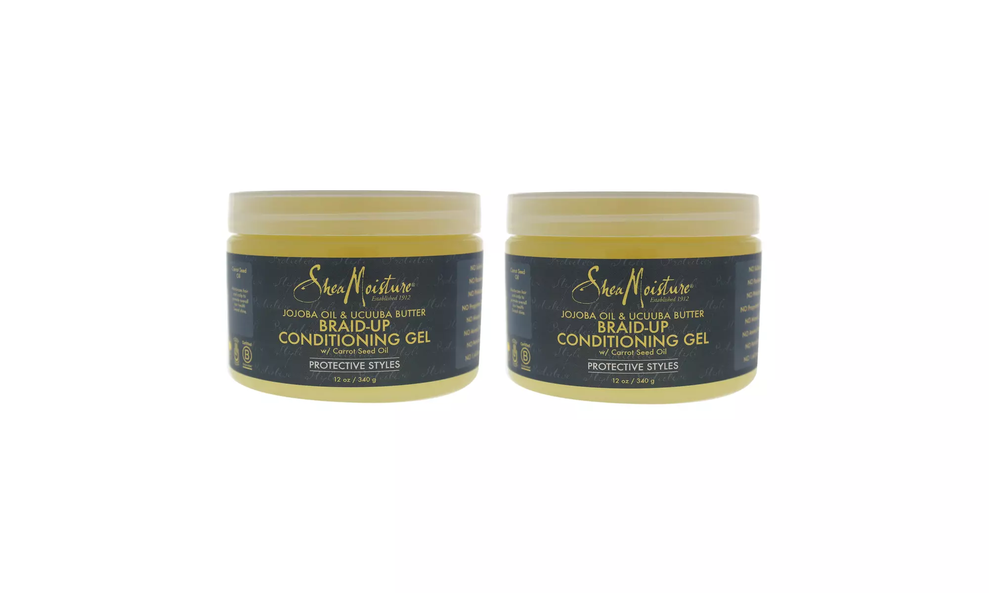 Shea Moisture Jojoba Oil and Ucuuba Butter Braid Up Conditioning Gel - Pack of 2 - Primary Image