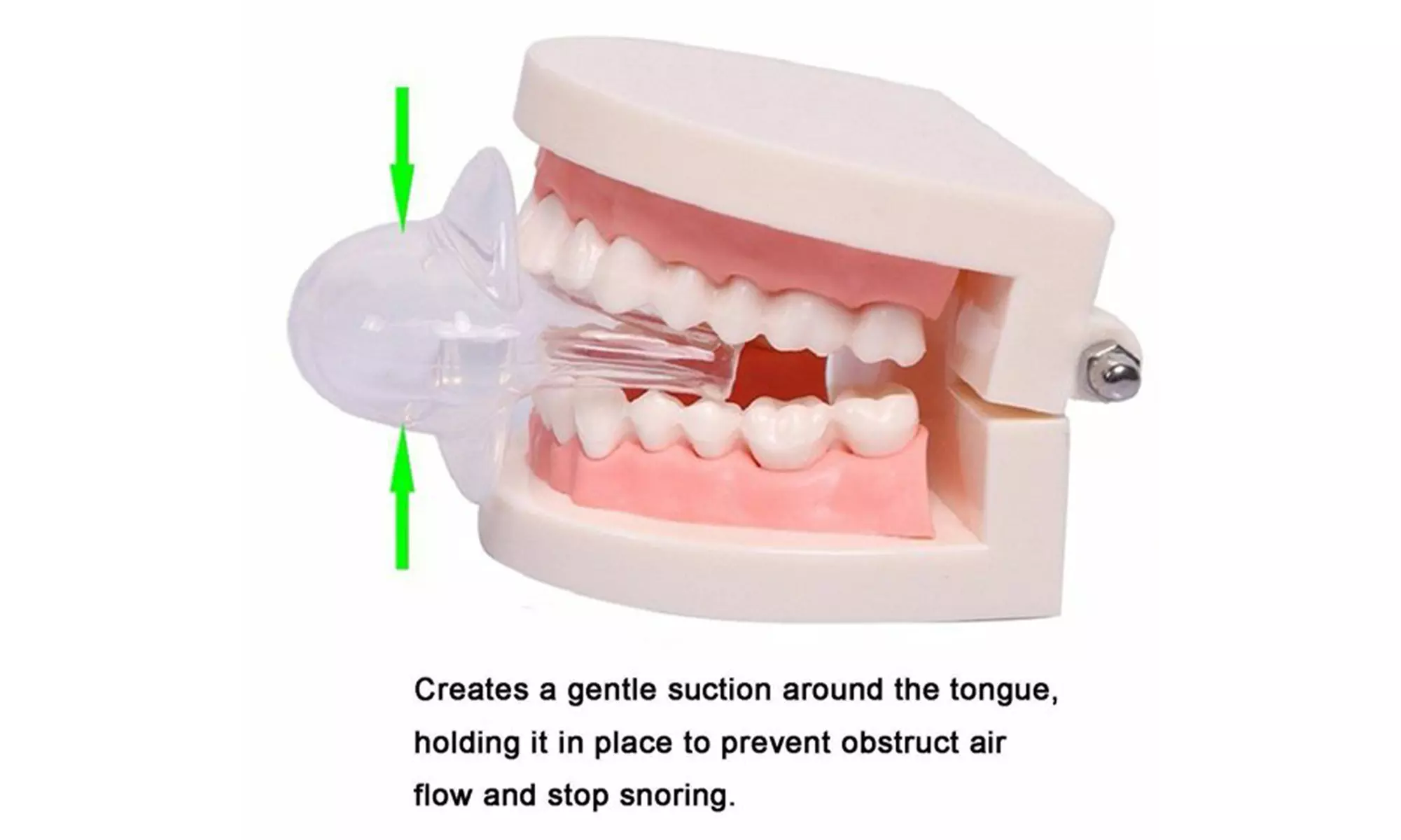 Anti Snoring Devices 2Pcs Anti Snoring Tongue & 2Pcs Nose Clip Snoring Solution