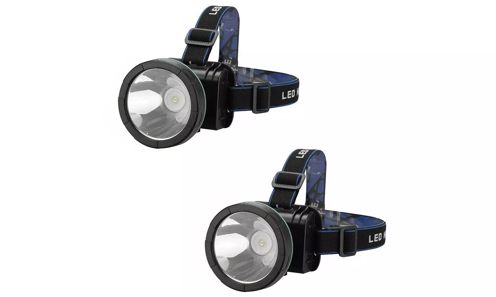 US 1-2 Pc LED Rechargeable Headlamp Super Bright Waterproof Outdoor Camp Hunting