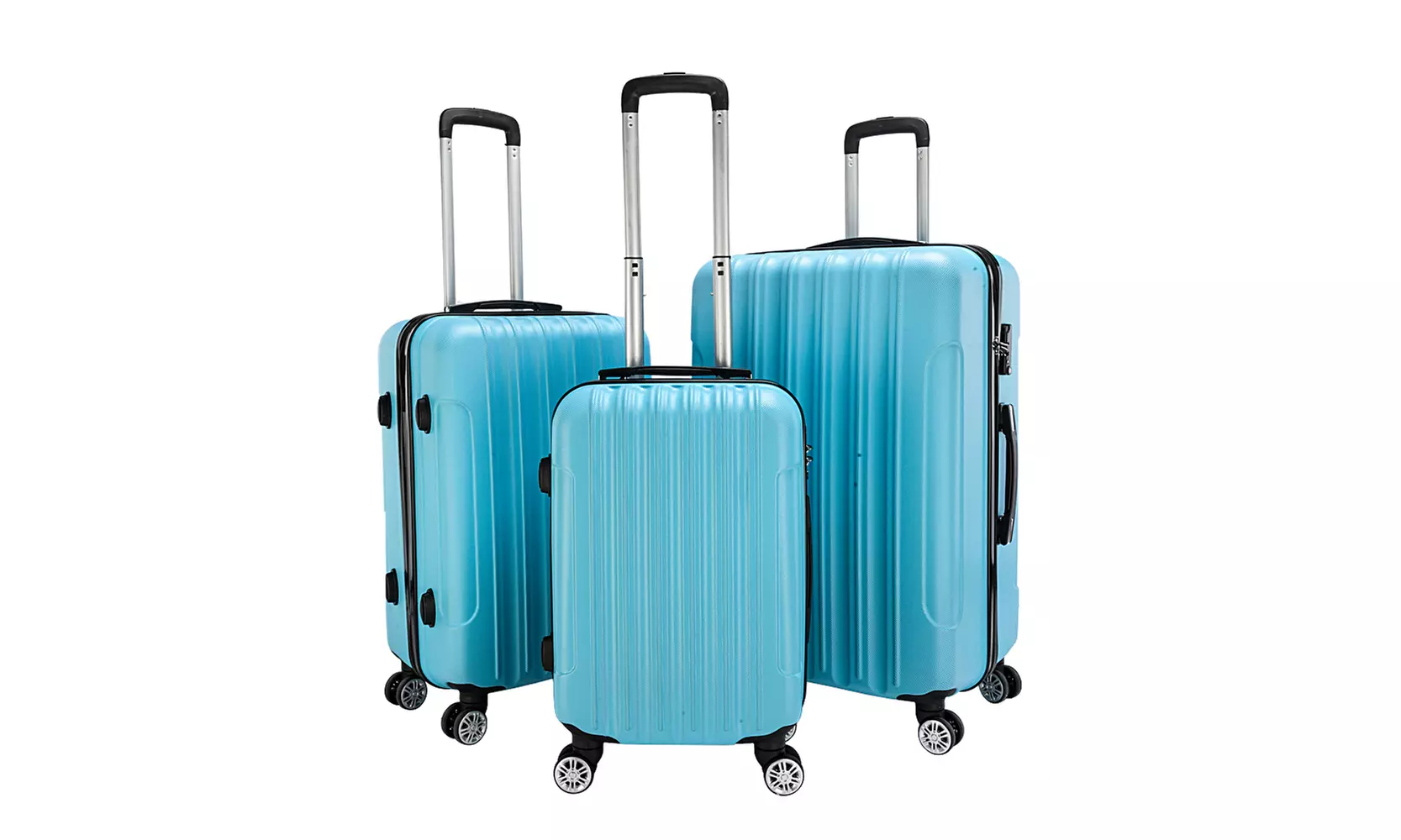 3-in-1 Multifunctional Large Capacity Traveling Storage Suitcase Blue - Primary Image