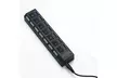 7 Port USB 3.0 Multi Charger Hub  High-Speed Adapter ON/OFF Switch Laptop PC - Second Medium