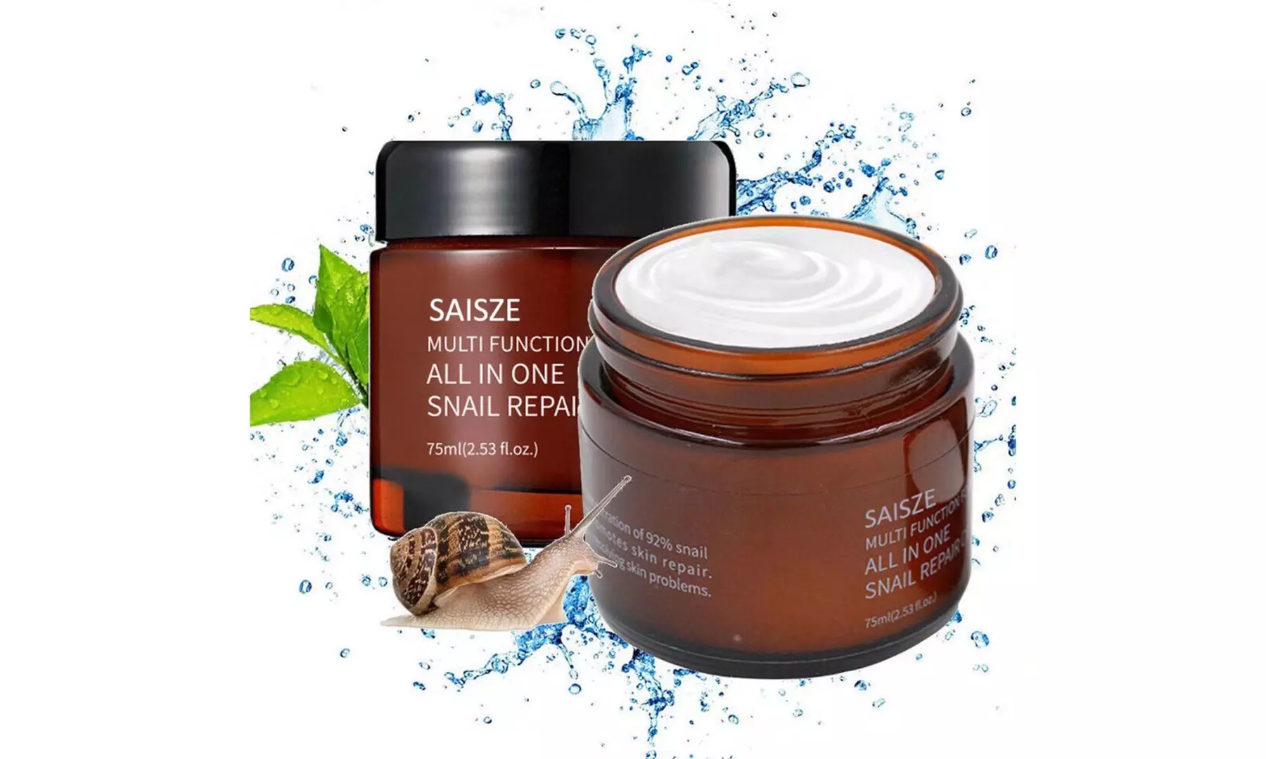 Snail Extract Repair Face Cream Anti Aging Wrinkles Moisturizing Cream - Primary Image