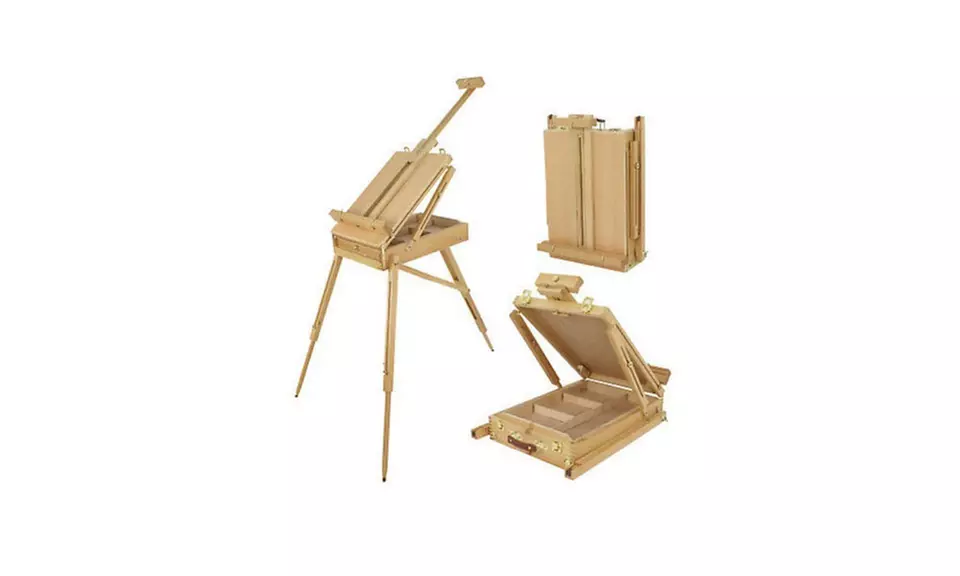 Sketch Box Artist Painters Tripod with Stool - Primary Image
