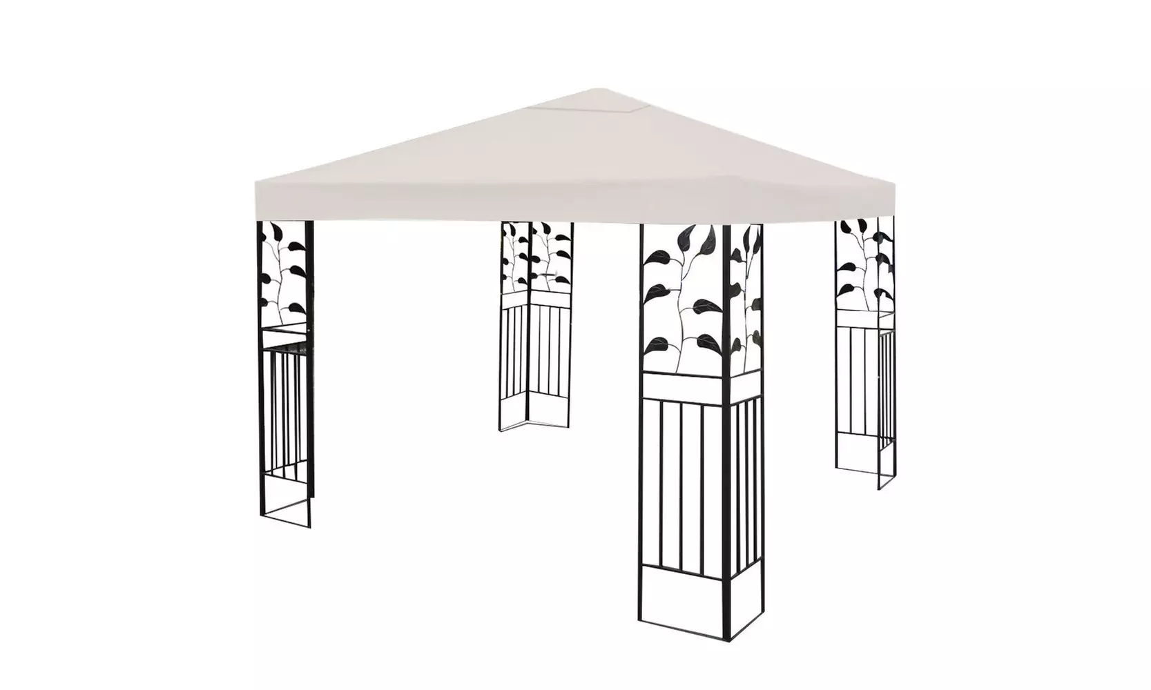Goplus 10' X 10' Gazebo Top Cover Patio Canopy Replacement 1-Tier or 2-Tier - Primary Image