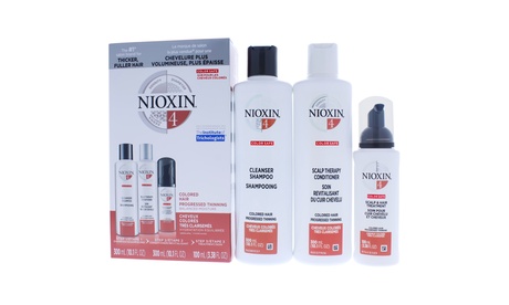 Nioxin System 4 Kit For Unisex 3 Pc 3 Pc 3 Pc Off-white