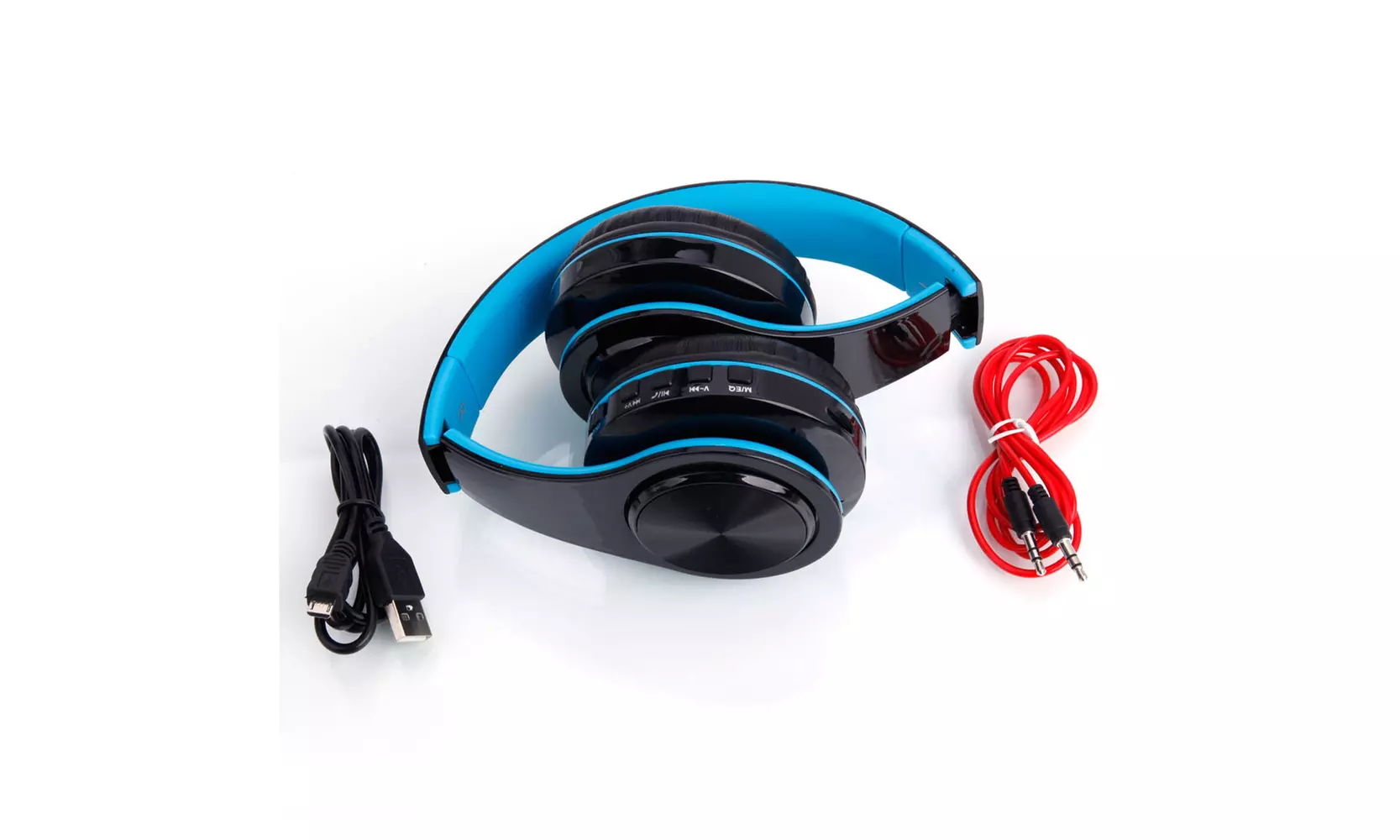 Wireless Head phone Wear Type Bluetooth earphone Stereo Sport Bluetooth Headset - Second Medium