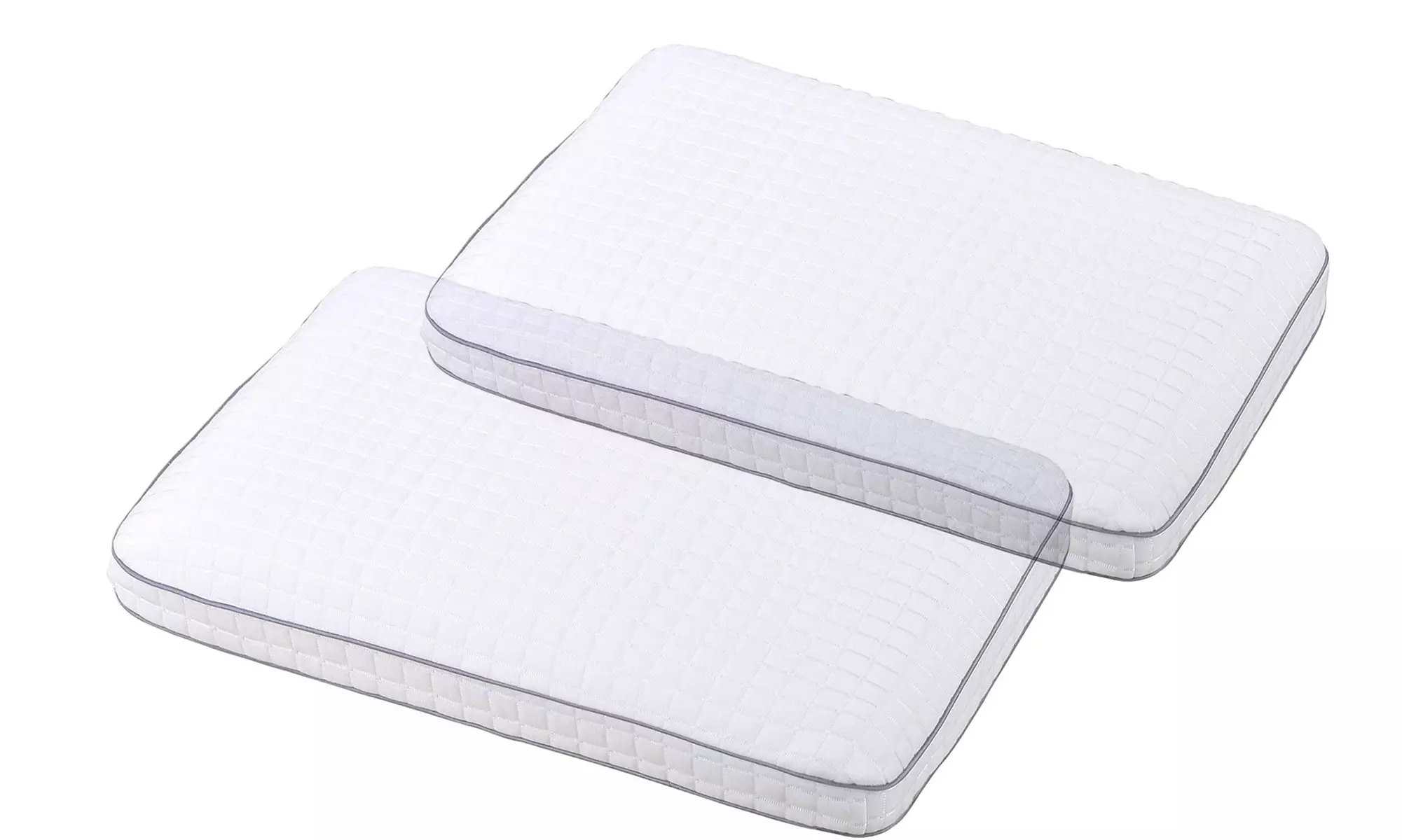 Gusset Memory Foam Soft Quilted Cool Pillow Hypoallergenic King - Primary Image