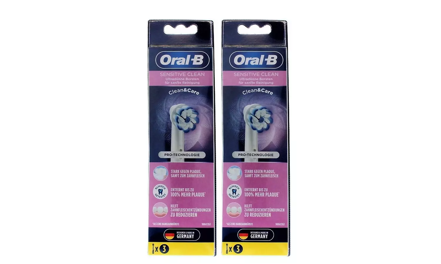 Oral-B Replacement Electric Brush Heads - Choose from 1 or 2 Packs - Second Medium