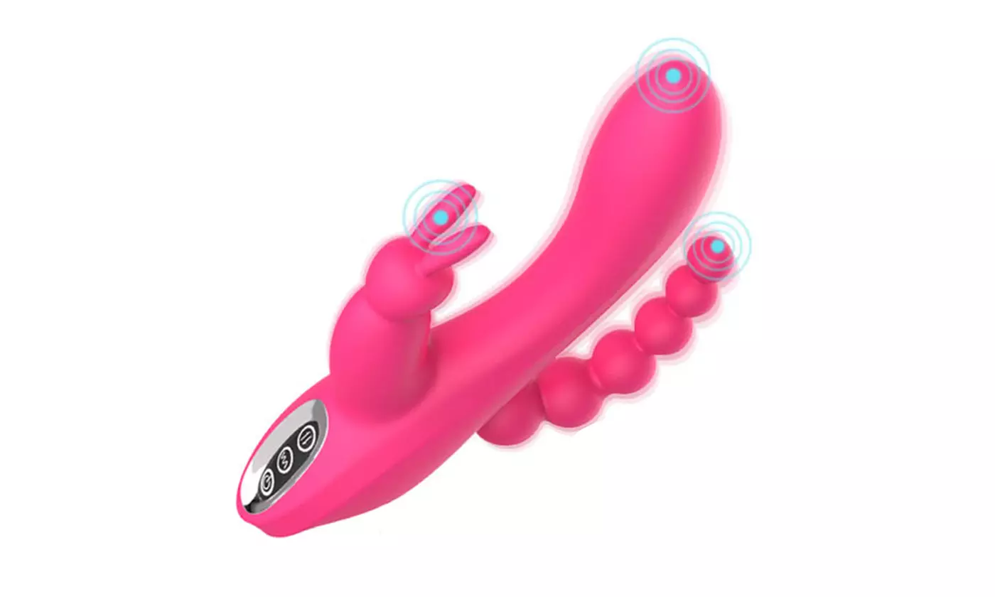Rabbit Vibrator Powerful Dildo Vibrator G-Spot Massager Waterproof Sex Toys 