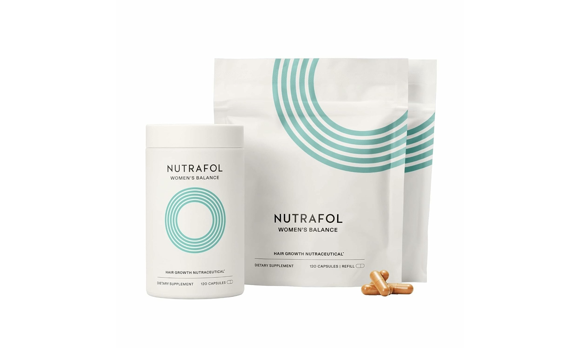 Nutrafol Women's Balance Hair Growth Supplement for Thicker, Fuller Hair