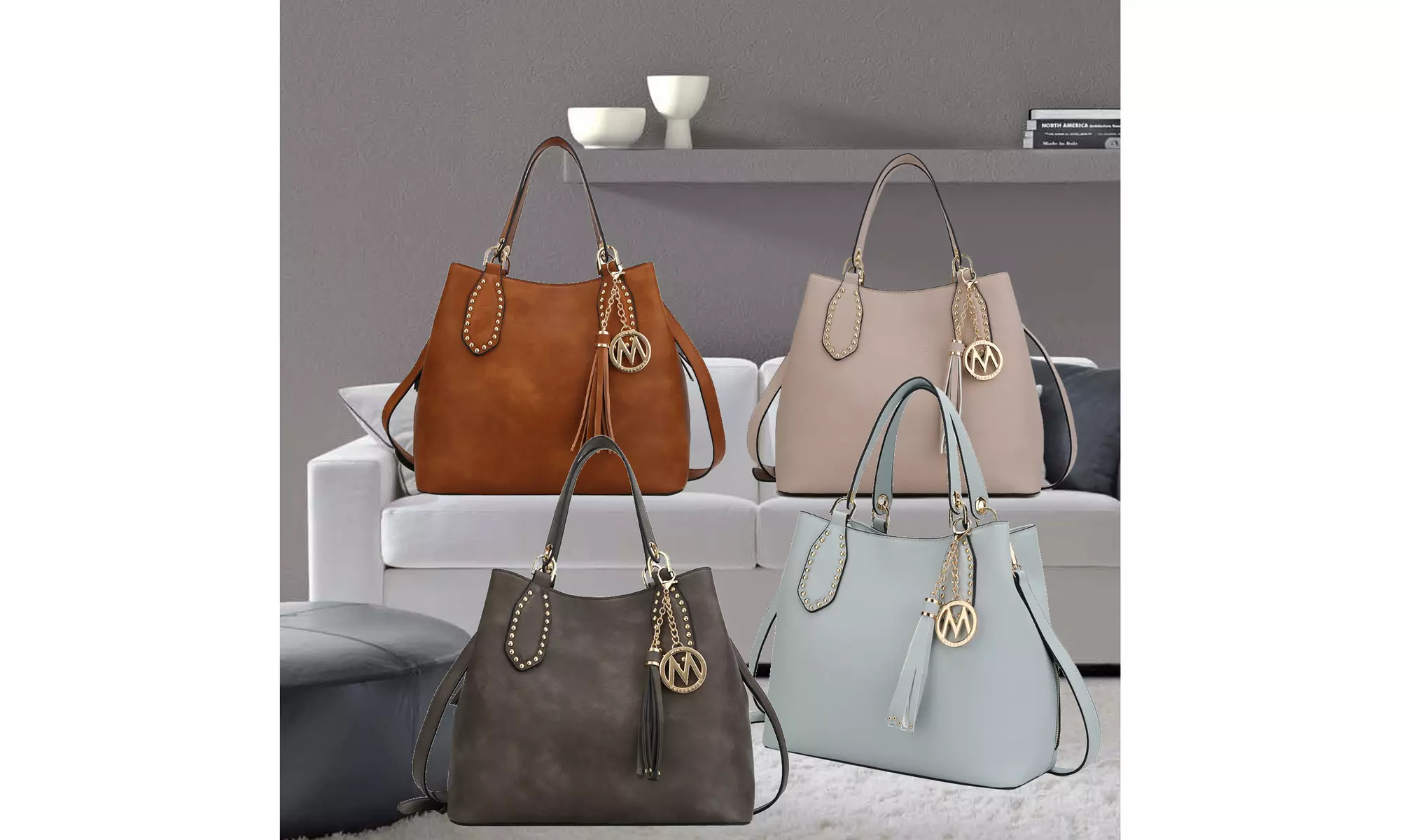 MKF Collection Lana Satchel Bag by Mia K. - Primary Image