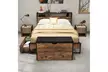 Costway Storage Ottoman Bench Flip Top Wooden Storage Chest w/ Cushion & Drawers - Second Medium