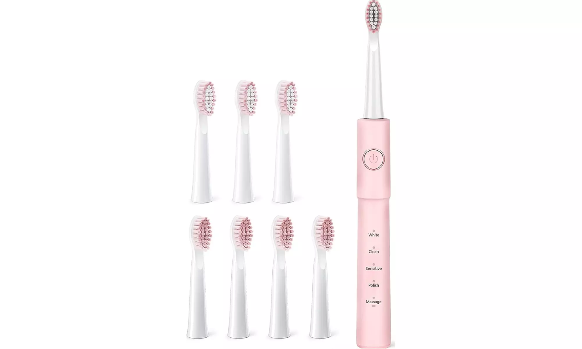Electric Toothbrush , 5 Modes 8 Heads 40,000 VPM IPX7 Waterproof Timer - Primary Image
