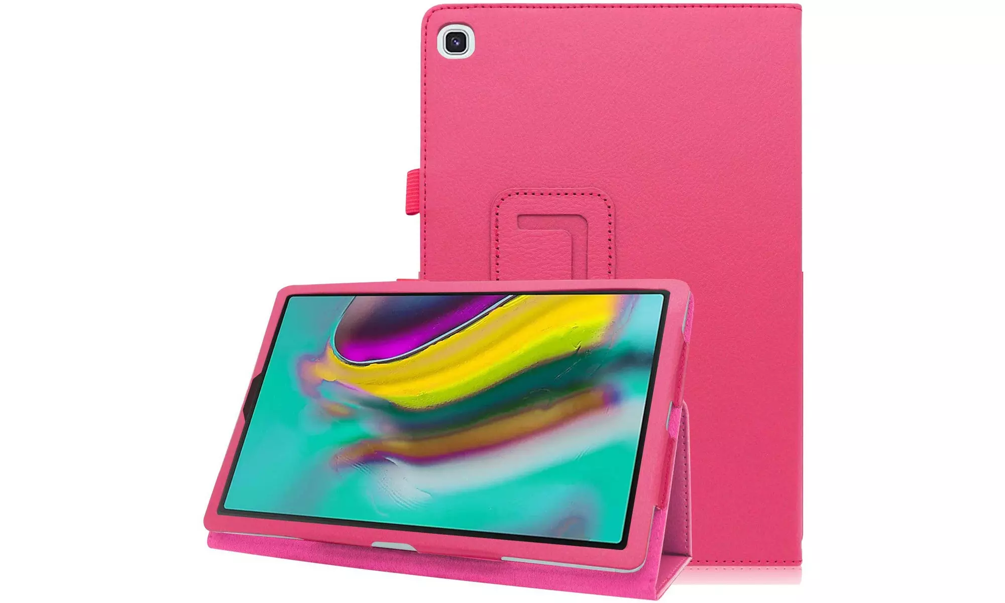 PU Leather Folio Case Cover for Galaxy Tab A 8.0 (SM-T290/T295) Released in 2019 - Second Medium