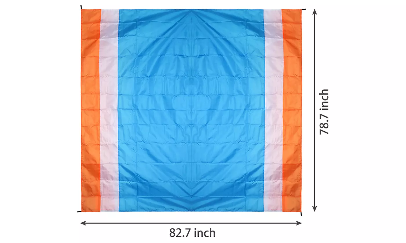 Foldable Sand Free Beach Mat Outdoor Picnic Blanket Sandless Mattress