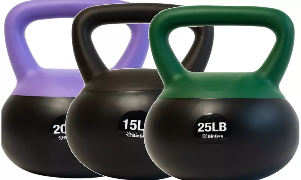 Bintiva Sea and Iron Sand Filled Kettlebells - 5LB