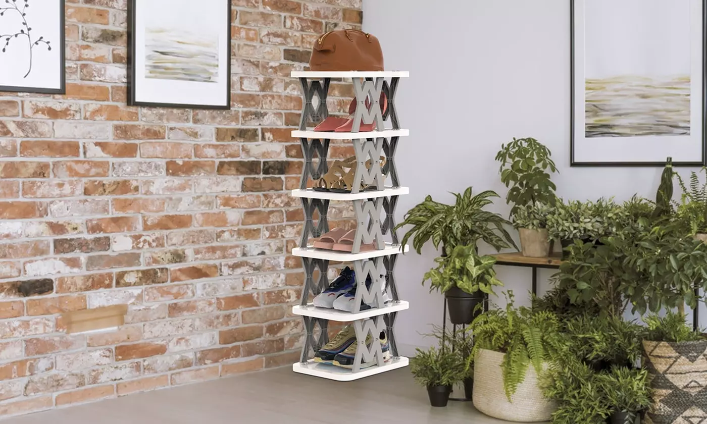 NewHome 6-Tier Vertical Shoe Rack Organizer