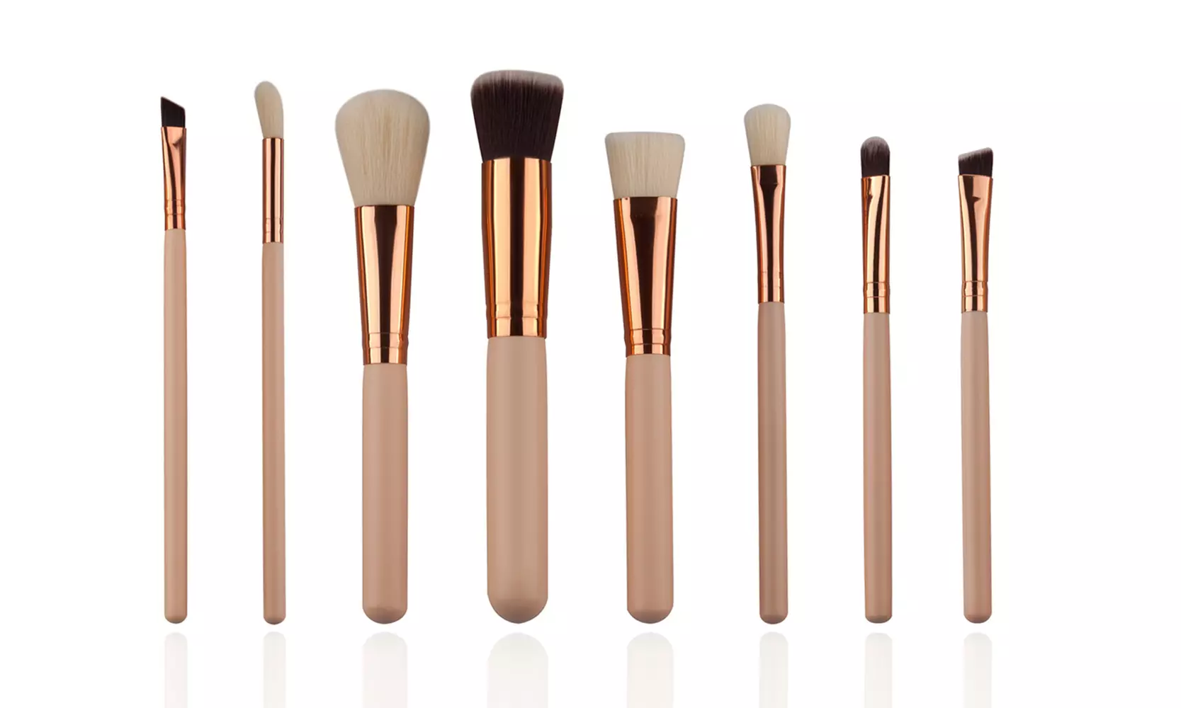 Professional Princess Makeup Brush Set (8-Piece) - Second Medium