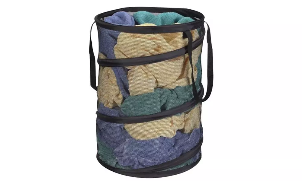 Pop-Up Mesh Laundry Hamper  - Primary Image