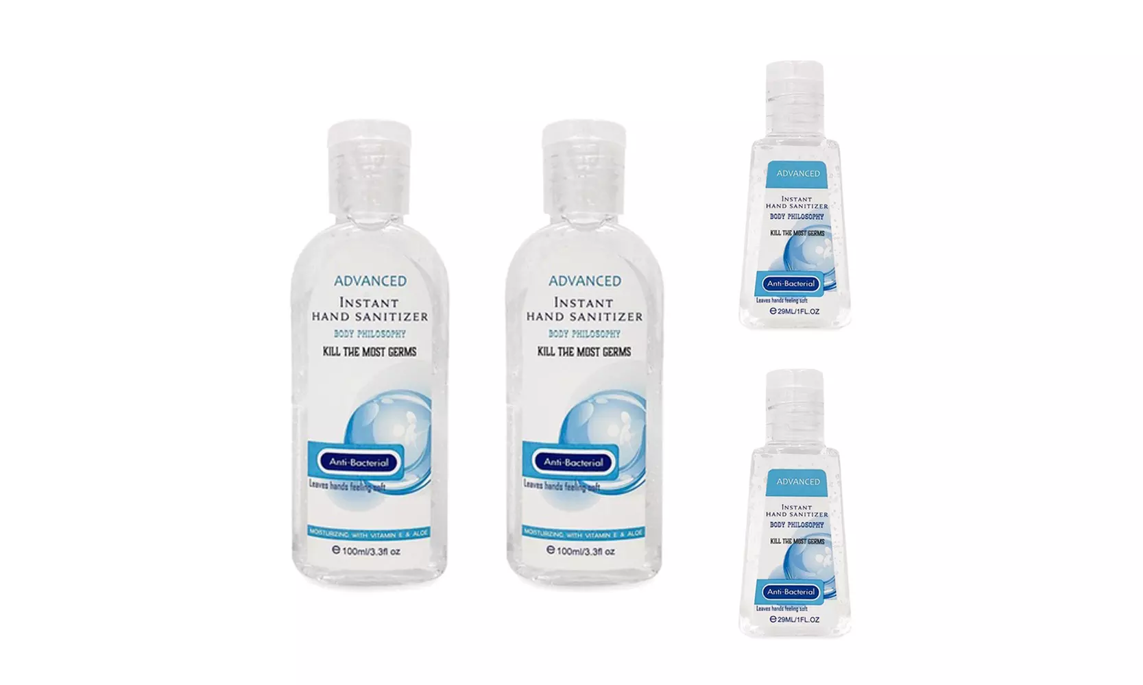  Hand Sanitizer Moisturizer with 75% Ethyl Alcohol (3 or 6 Bottles) - Primary Image