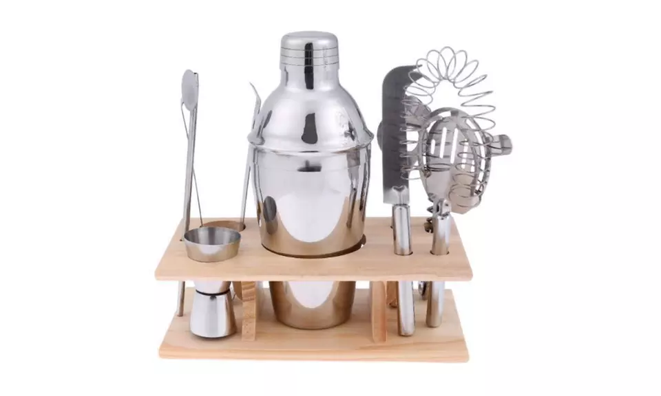 Stainless Steel Cocktail Shaker Drink Tools Set - Primary Image