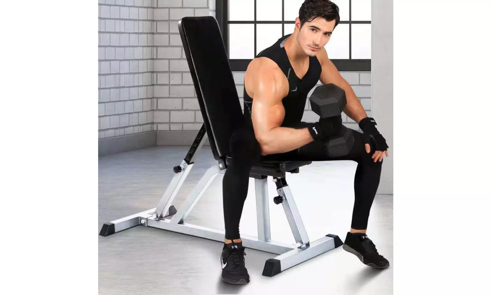 Adjustable Weight Bench Incline Board, 550lbs Maximum Weight - Primary Image
