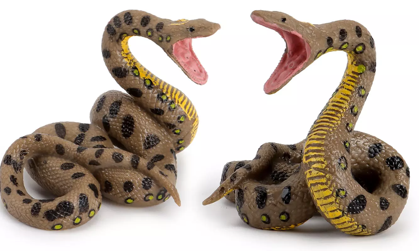 Fake Realistic Snake Lifelike Scary Rubber Toy Prank Party Joke Easter - Primary Image