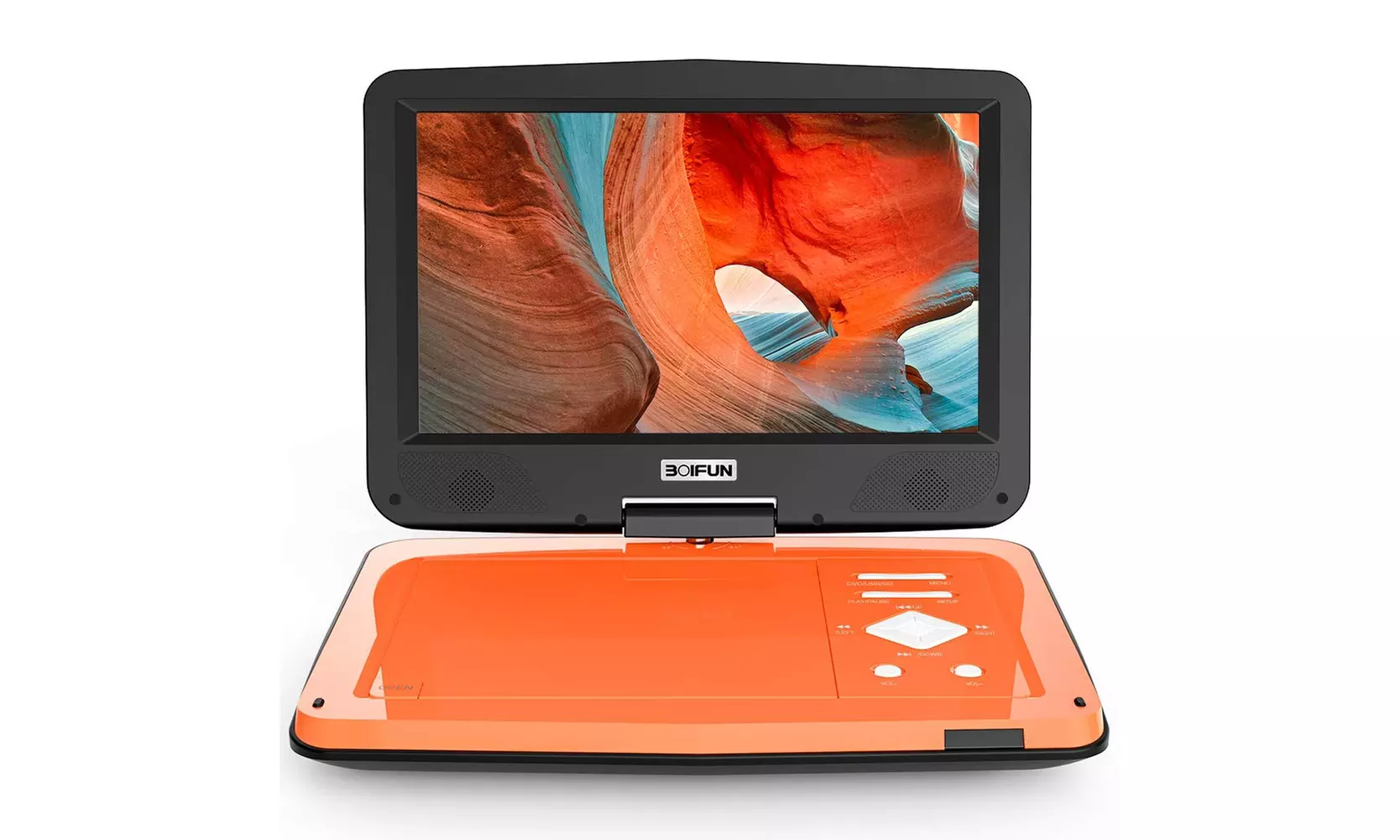12.5 inch Portable DVD Player with 10.5" Swivel Higher Brightness Screen - Primary Image