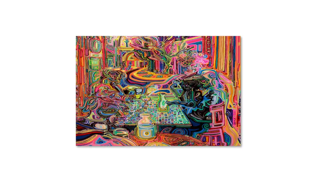 Josh Byer '5 O'clock Somewhere' Canvas Art - Primary Image