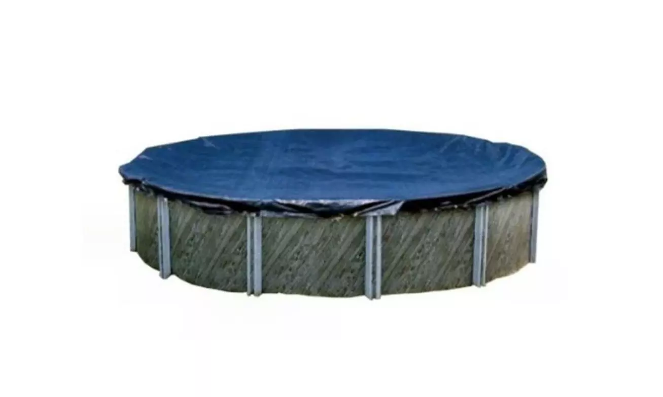 Swimline Corporation SD24RD Super Deluxe Winter Cover, Round- 24 ft. - Primary Image