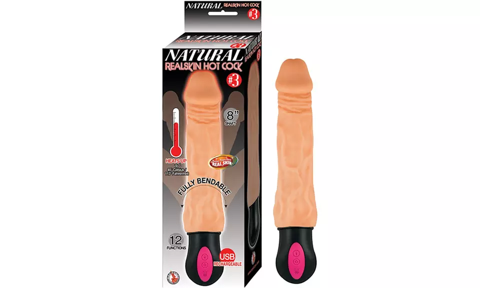 Nasstoys Natural RealSkin Warming Dongs