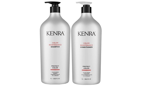 Kenra Color Maintenance Hair Shampoo & Conditioner Liter Duo 38.8 Oz