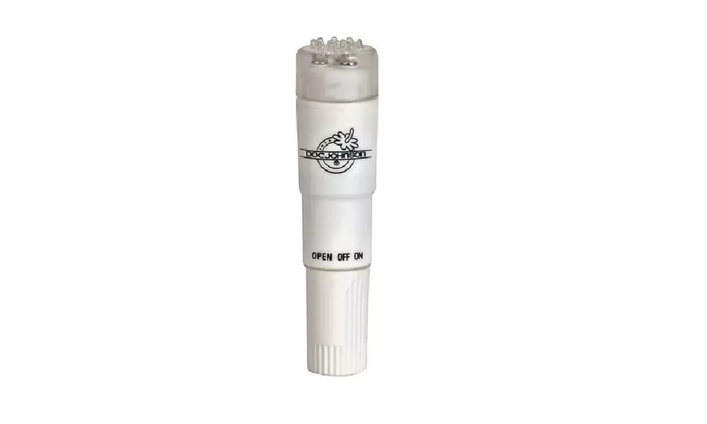 Doc Johnson White Nights - Pocket Rocket - Compact and Quite Clitoral - Second Medium