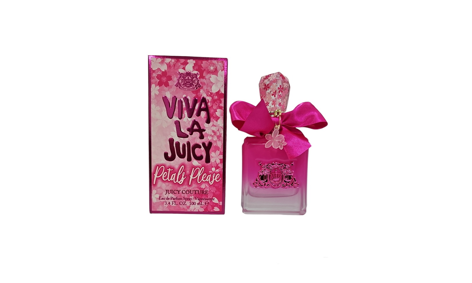 Juicy Couture Viva La Juicy Petals Please EDP 3.4 Fl Oz Spray For Women