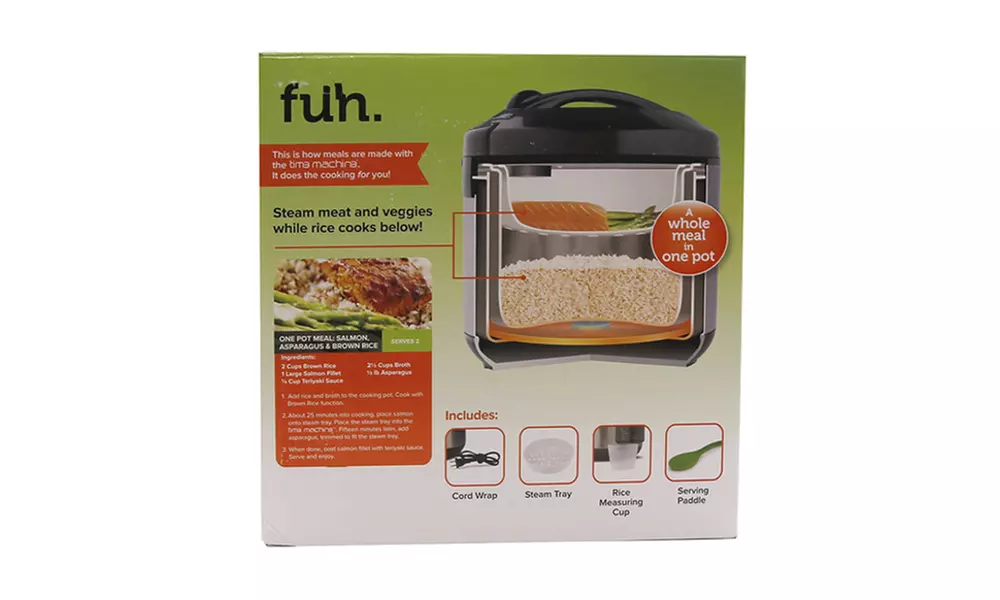 3 Squares Multifunction Rice Cooker, Slow Cooker, Yogurt Maker, and Food Steamer - Second Medium