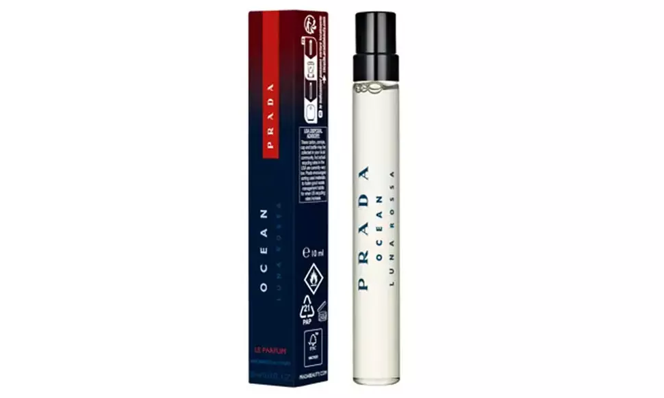 Prada Ocean Luna Rossa Le Parfum Travel Spray for Men 0.33 Fl. Oz.