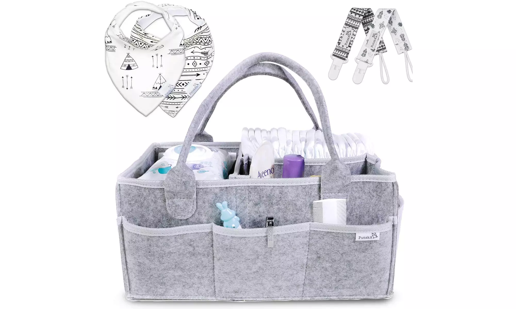 Putska Baby Diaper Caddy Groupon Goods