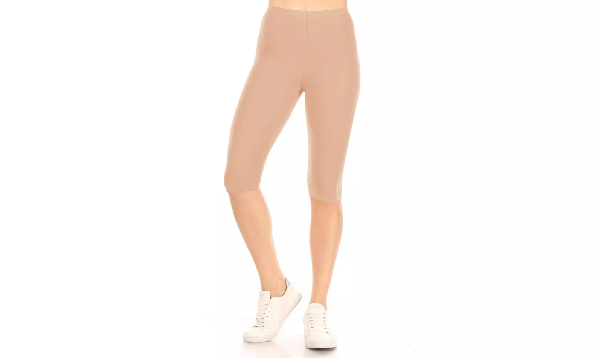Women's Casual Solid Slim Running Yoga Capri Leggings (Pack of 3)