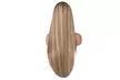 Gradient Blonde Party Wigs Long Curly Hair Mixed Colors Synthetic Wig - Second Medium