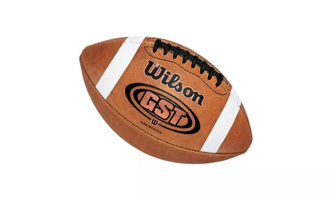 Wilson 3F1003 Wilson F1003 GST Game Football - Football Balls Leather - Primary Image