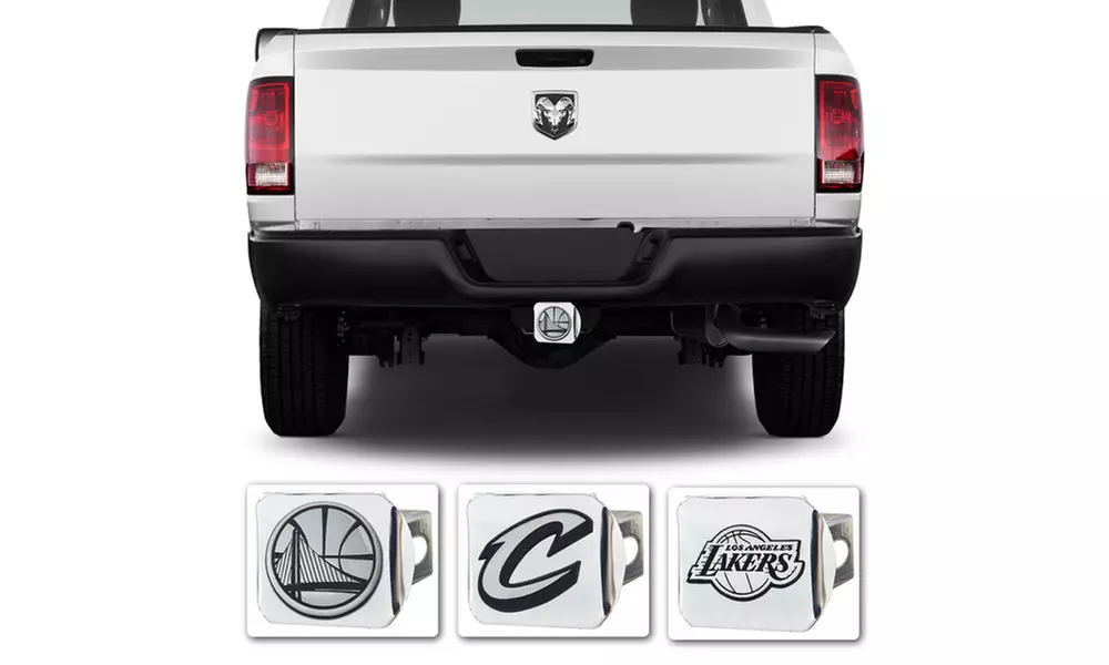 Fanmats NBA Chrome 2" Class III Team Logo Hitch Cover with Chrome Emblem - Primary Image