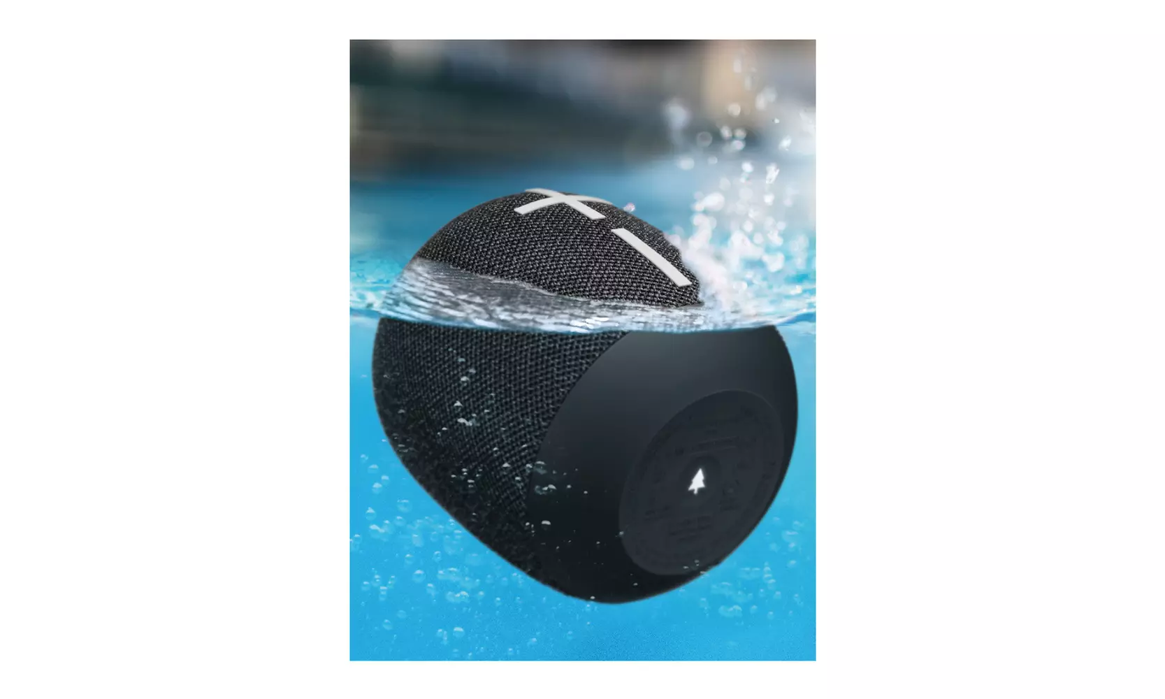 Ultimate Ears WONDERBOOM 2 Bluetooth Speaker (Deep Space) with Case Bundle - Second Medium