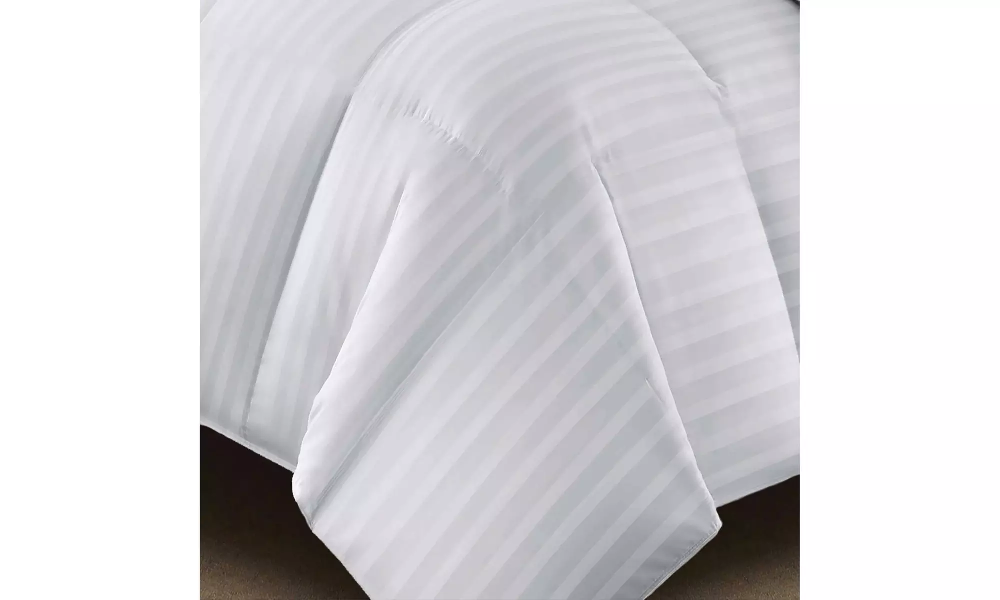Hotel Grand 350tc Cotton Damask Stripe Comforter