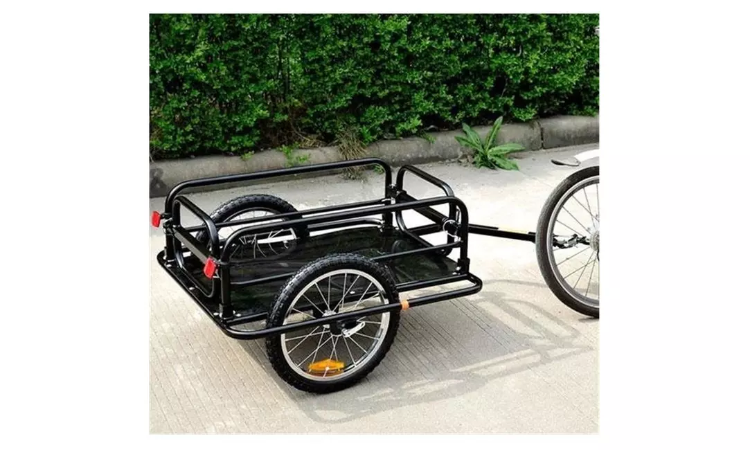 Online Gym Shop CB15973 Bicycle Bike Cargo & Luggage Trailer - Primary Image