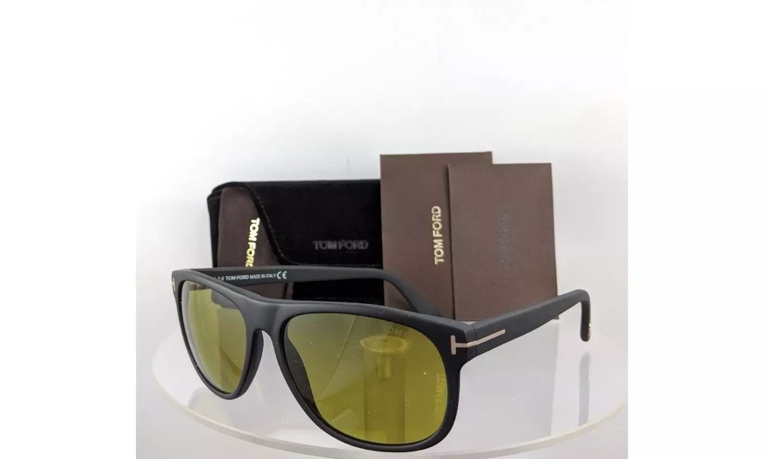 Brand New Authentic Tom Ford Sunglasses FT TF 0236 TF236 02N Olivier Frame - Primary Image