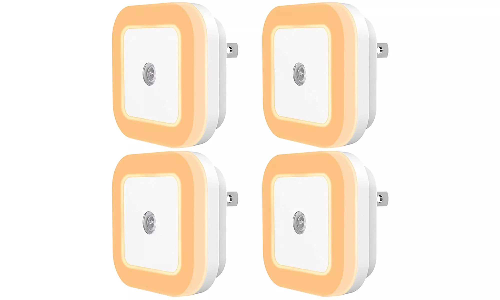 LED Night Light, SYCEES Plug-in Nightlight with Dusk-to-Dawn Sensor for Bedroom - Primary Image