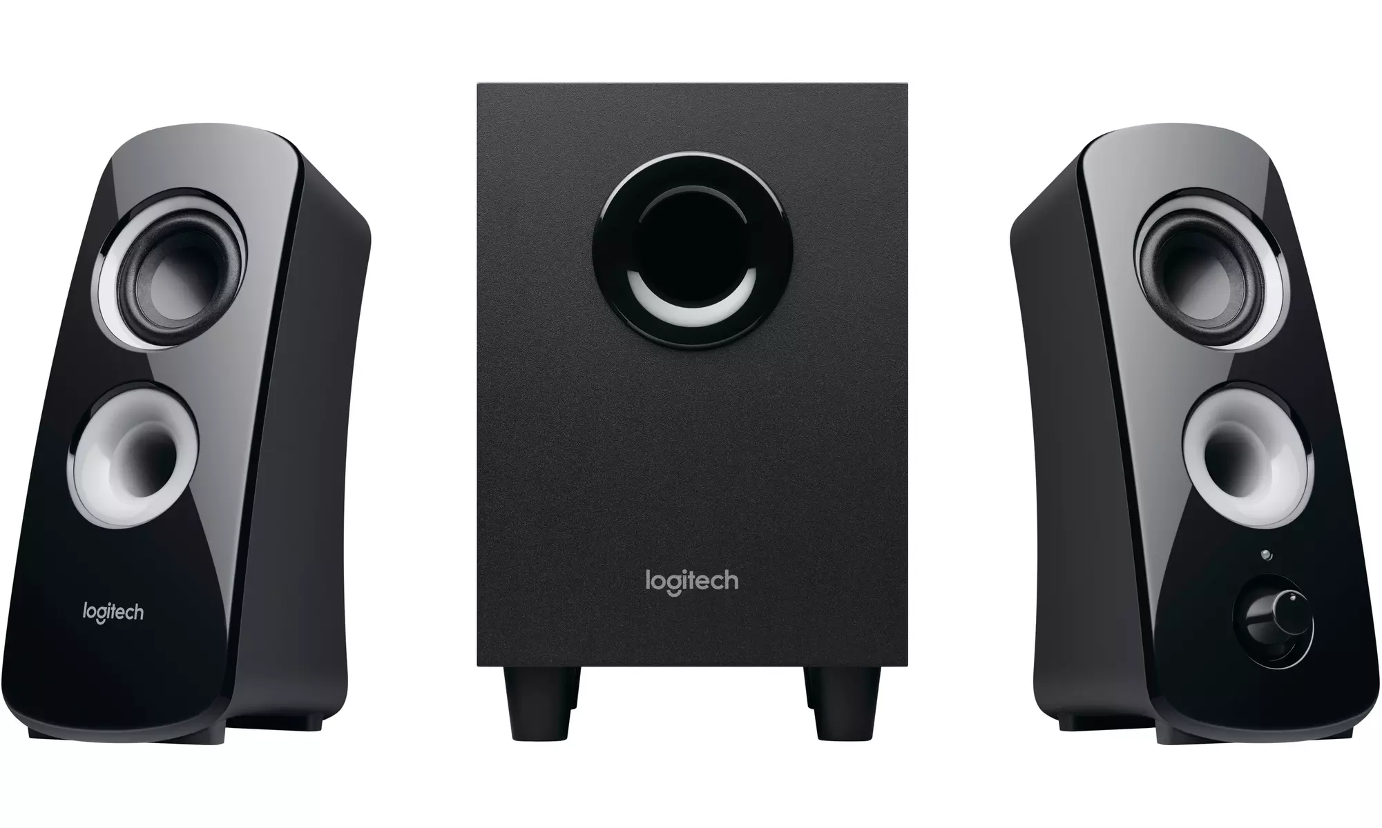 Logitech - Z323 Speaker System - Black - Primary Image