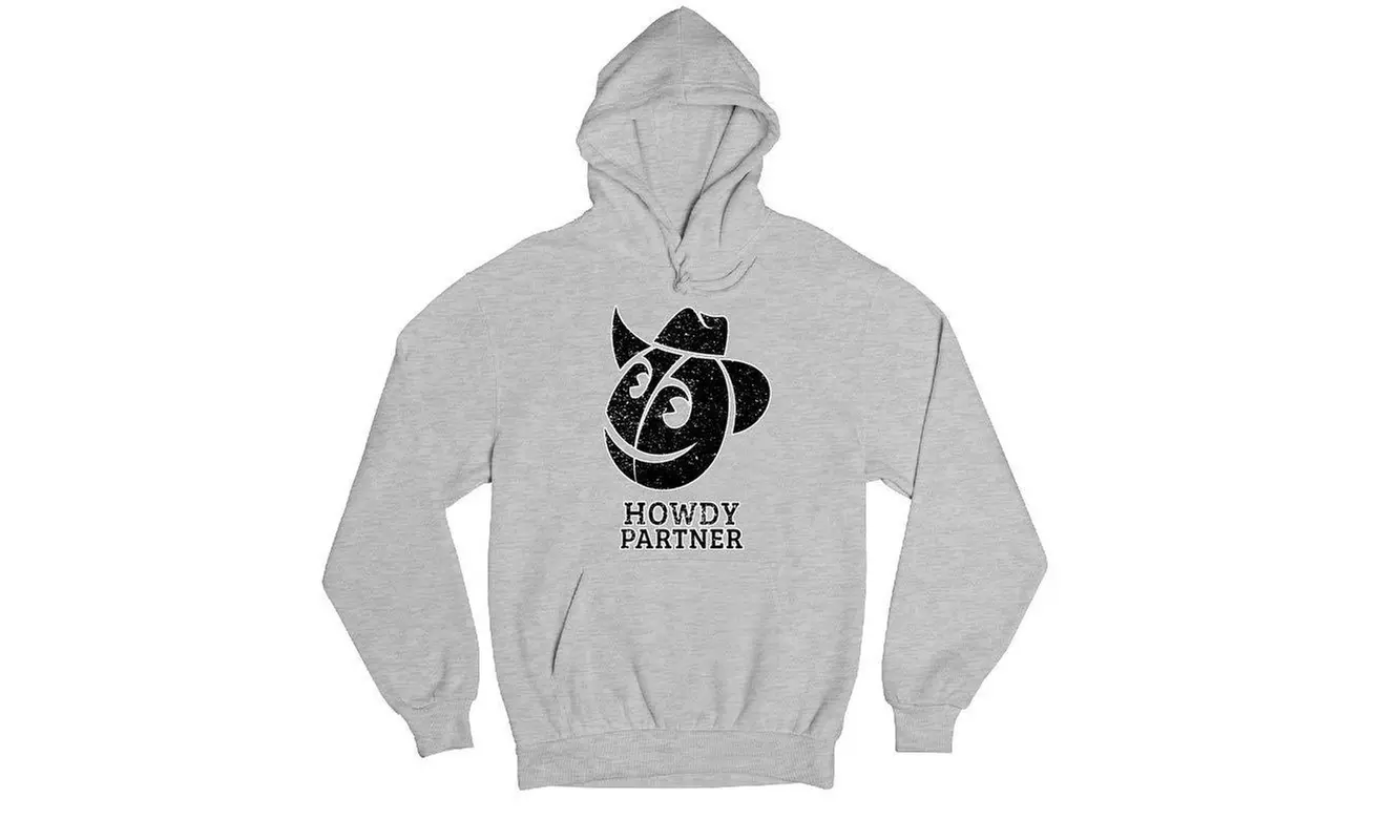 Howdy Partner Cowboy Western Farm  Hoodie Sweatshirt - Primary Image