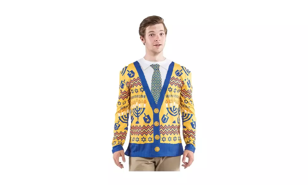 Morris Creative Apparel Concepts Ugly Hanukkah Sweater  - Primary Image