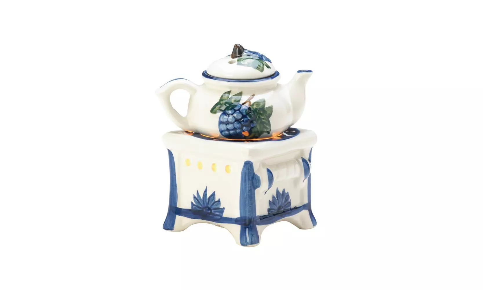 Teapot Stove Oil Warmer - Primary Image